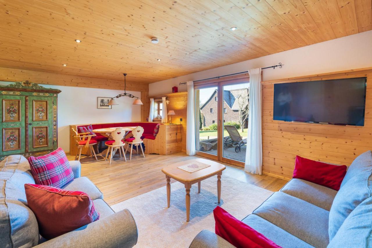Ferienwohnung Im Hubertushof เฟลด์แบร์ก ภายนอก รูปภาพ